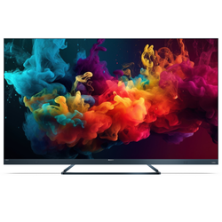 SHARP 75FQ5EG 75" QLED TV, 4K UHD, Android TV, schwarz