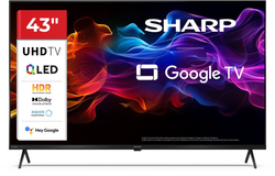 Sharp Aquos 43HP5265 - 43 inch 4K UHD QLED met Google TV