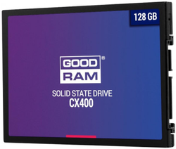 128 GB SSD Goodram CX400, SATA 6Gb/s, lesen: 550MB/s, schreiben: 450MB/s