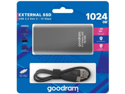 Goodram HL100 1024 GB Grijs externe SSD