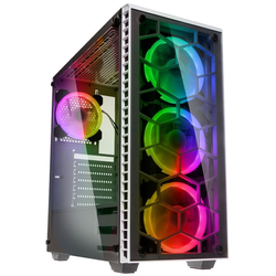 Kolink Observatory RGB, ATX-MidiTower mit Glasfenster weiß