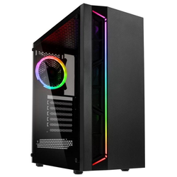 Caixa ATX Kolink Inspire K7 RGB Vidro Temperado Preta