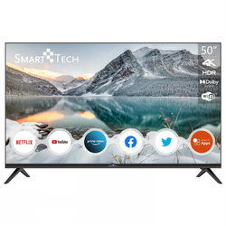 Tv led 50" Smart-Tech SMT50S10UV2L1B1 Ultra HD 4K 3840x2160 Nero [SMT50S10UV2L1B1]