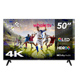 TV Smart Tech QLED 50QH02K 50" 4K UHD Whale OS Bluetooth Chromecast