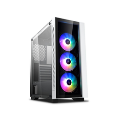 Deepcool Matrexx 55 V3 ADD-RGB WH 3F, Chassis Tower bianco