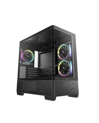 DeepCool CG380U 3F - Gehäuse - Tower - Schwarz