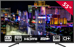 RCA RS55U1-EU tv 139,7 cm (55") 4K Ultra HD Smart TV Zwart