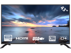 HKC HKC 43F1 LED TV (Flat, 43 Zoll / 108 cm, Full-HD)