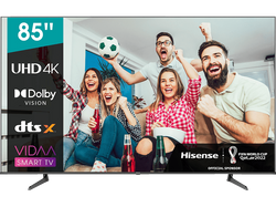 HISENSE 85A6BG LED TV (Flat, 85 Zoll / 216 cm, UHD 4K, SMART TV, VIDAA U5)