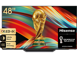 Hisense 48A85H OLED Fernseher 121,9 cm (48 Zoll) EEK: G 4K Ultra HD (Schwarz)