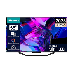 Smart TV Hisense 55"Mini-Led 4K U7KQ - 6942147493267