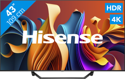 Hisense TV 43A7NQ, 43", 4K, QLED, 60Hz [Energieklasse F] (43A7NQ)