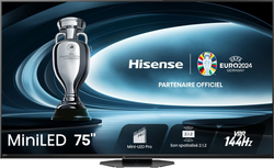Hisense 75U8NQ 189cm 75" 4K Mini LED ULED Smart TV Fernseher