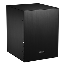 Jonsbo C2 Mini-ITX Gehäuse, Aluminium - schwarz