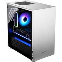 Jonsbo C3 Plus Micro-ATX Gehäuse, Tempered Glass - silber