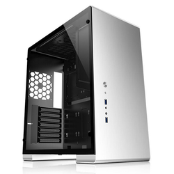 Jonsbo U5 Midi-Tower, Tempered Glass - silber