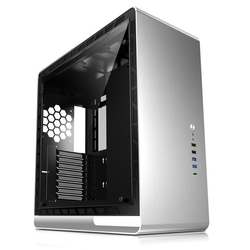 Jonsbo UMX6 Midi-Tower, Tempered Glass - silber