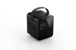 Jonsplus BO 100 Mini-ITX Gehäuse, Tempered Glass - schwarz