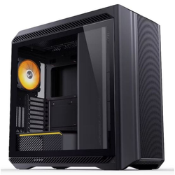 Jonsbo D500 E-ATX Big-Tower Gehäuse, Tempered Glass - schwarz
