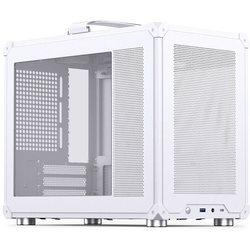 Jonsbo C6 Max White - Boîtier µATX blanc avec fenêtre