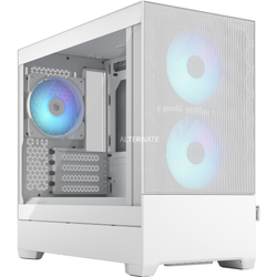 Fractal D. Pop Mini Air RGB TG Cl Ti. wh | FD-C-POR1M-01
