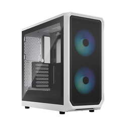 Fractal D. Focus 2 RGB TG Clear Tint wh | FD-C-FOC2A-04