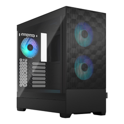 Fractal D. Pop Air RGB TG Clear Tint bk | FD-C-POR1A-06