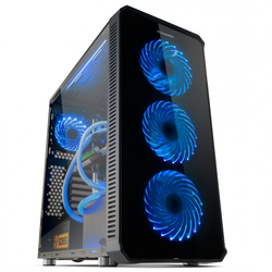 NOX Hummer TGX Toren Zwart computerbehuizing