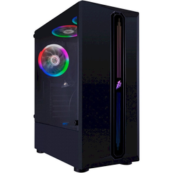 Hiditec V40 ARGB Pro Cristal Templado USB 3.0 Negra