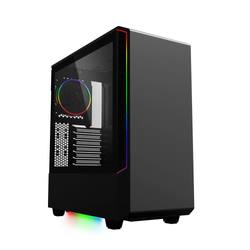 CAIXA MIDTOWER BLACK ATX USB 3.0 GAMING CoolBox D.