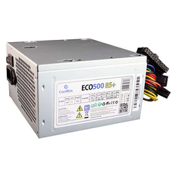 Coolbox ECO-500 80 Plus Bronze 500W - Fuente/PSU
