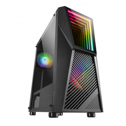 Caixa Semitorre Atx Mars Gaming Mc777 Led Rgb