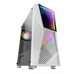 Caixa Semitorre Atx Mars Gaming Mc777w Led Rgb