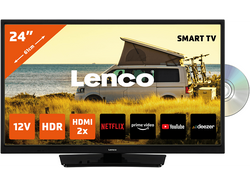 LENCO DVL-2483BK LED TV (24 Zoll / 61 cm, HD, SMART TV, Linux)