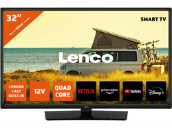 LENCO LED-3263BK LED TV (24 Zoll / 61 cm, HD, SMART TV, Android)