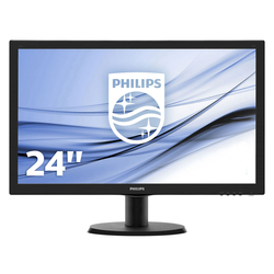 Philips V-line 243V5LHAB - 23.6" 1920x1080 16:9 1ms TN - VGA, DVI et HDMI