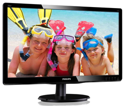 Philips 200V4QSBR - 20" LED/8ms/FHD/VGA/DVI