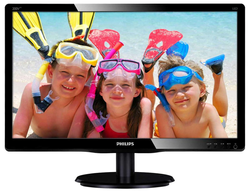Philips 200V4LAB2 TFT 19.5" Zwart Gloss monitor
