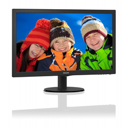 Philips V Line LCD 243V5LHSB5/00 Moniteur - Noir