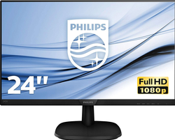 Philips V Line Moniteur LCD Full HD 243V7QJABF/00 - Noir