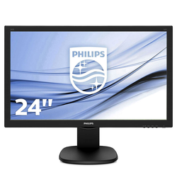 Philips S-line 243S5LJMB - 23.6" 1920x1080 16:9 1ms TN - VGA, DVI, HDMI et DP