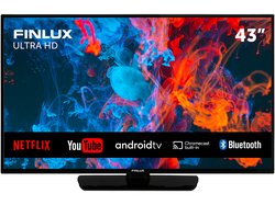 Finlux FL4335UHD UHD Android 43 inch Smart TV met ingebouwde Chromescast