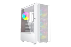 GEMBIRD computer case Fornax 4000 ATX - ARGB backlight white