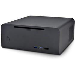 Streacom ST-F7CB Alpha Chassis Mini-ITX ohne Netzteil schwarz