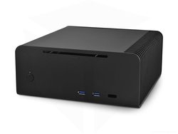 Streacom ST-FC8B Alpha Optical Fanless HTPC Alu-Gehäuse -...