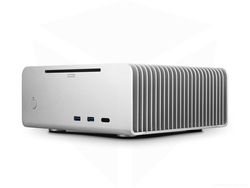 Streacom FC8 Alpha Optical silber, Mini-ITX