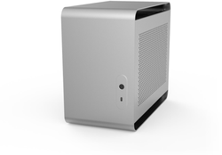 Case Streacom Compact DA2 Mini-ITX Argento