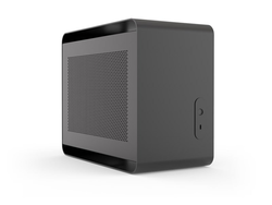 Streacom DA2 V2 Mini-ITX Gehäuse - schwarz