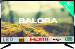 Salora 40LED1500 LCD/LED TV + USB Mediaspeler 102cm