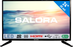 Salora 1600 series 24LED1600 LED TV 61 cm (24") WXGA Zwart